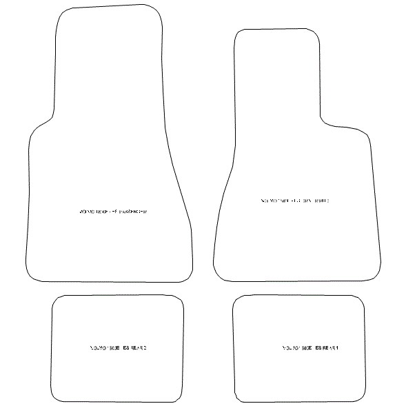Volvo 1800e or 1800es Car Mats